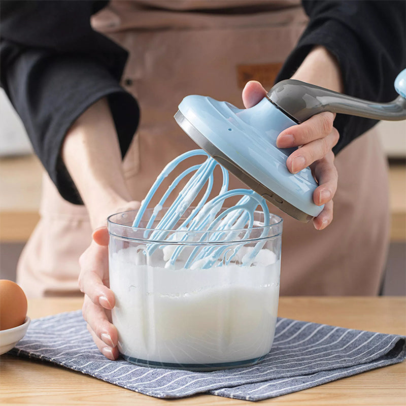 HandyWhisk - Cream and Egg White Whisk with Hand Crank