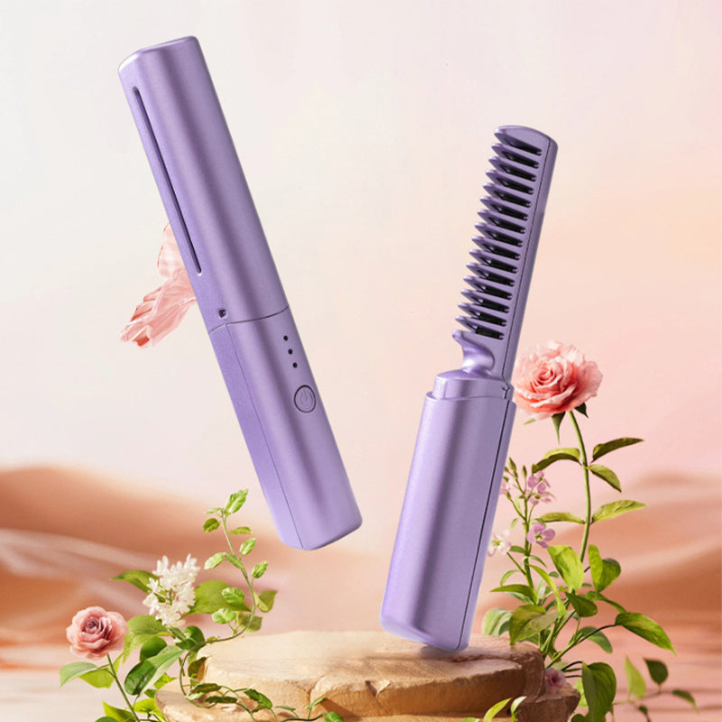 Compact Straightener™ Effortless Travel Styling in a Few Minutes