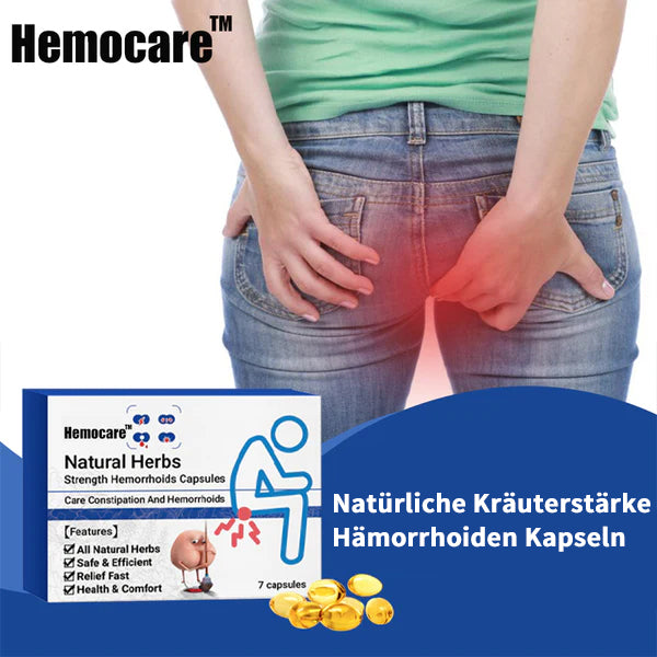 (Half price today) HemorrAway™ Hemorrhoid Capsules made from plant-based strength