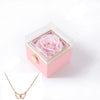 180° Rose Gift Box™ | With Engraved Love Necklace