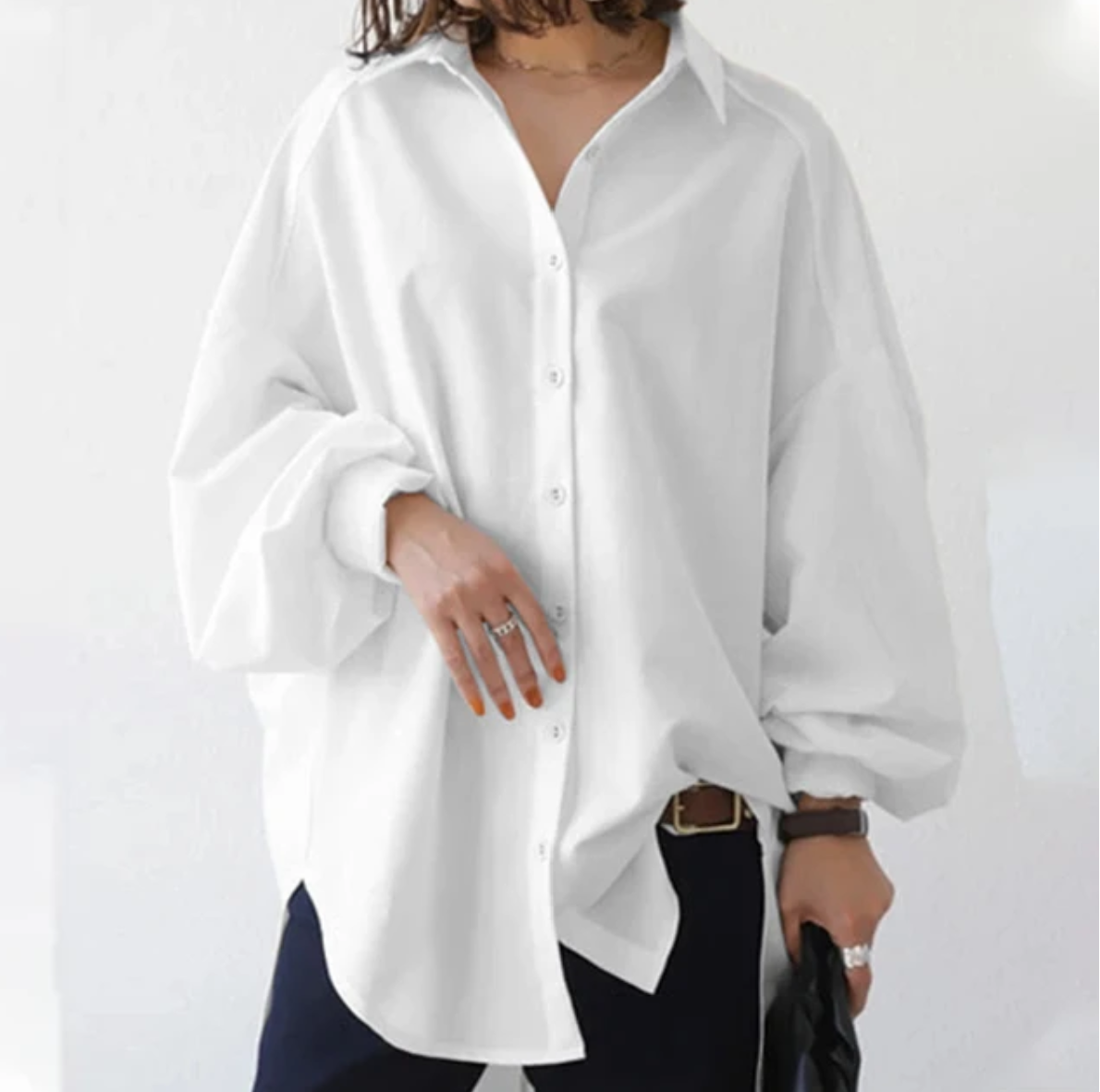 Reverina™ – Women's Blouse with Revers & Elegant Fit