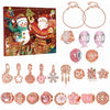 Christmas Charm Bracelet Advent Calendar | 24-Day Countdown Jewelry Set | DIY Beads & Festive Charms
