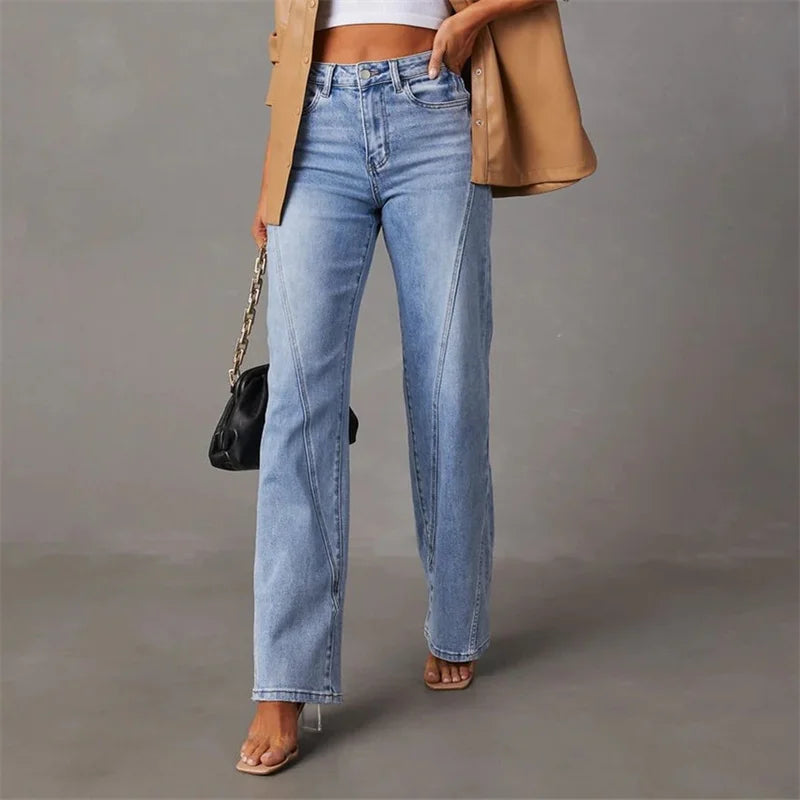 Classic Casual Trousers for Women | Straight Leg