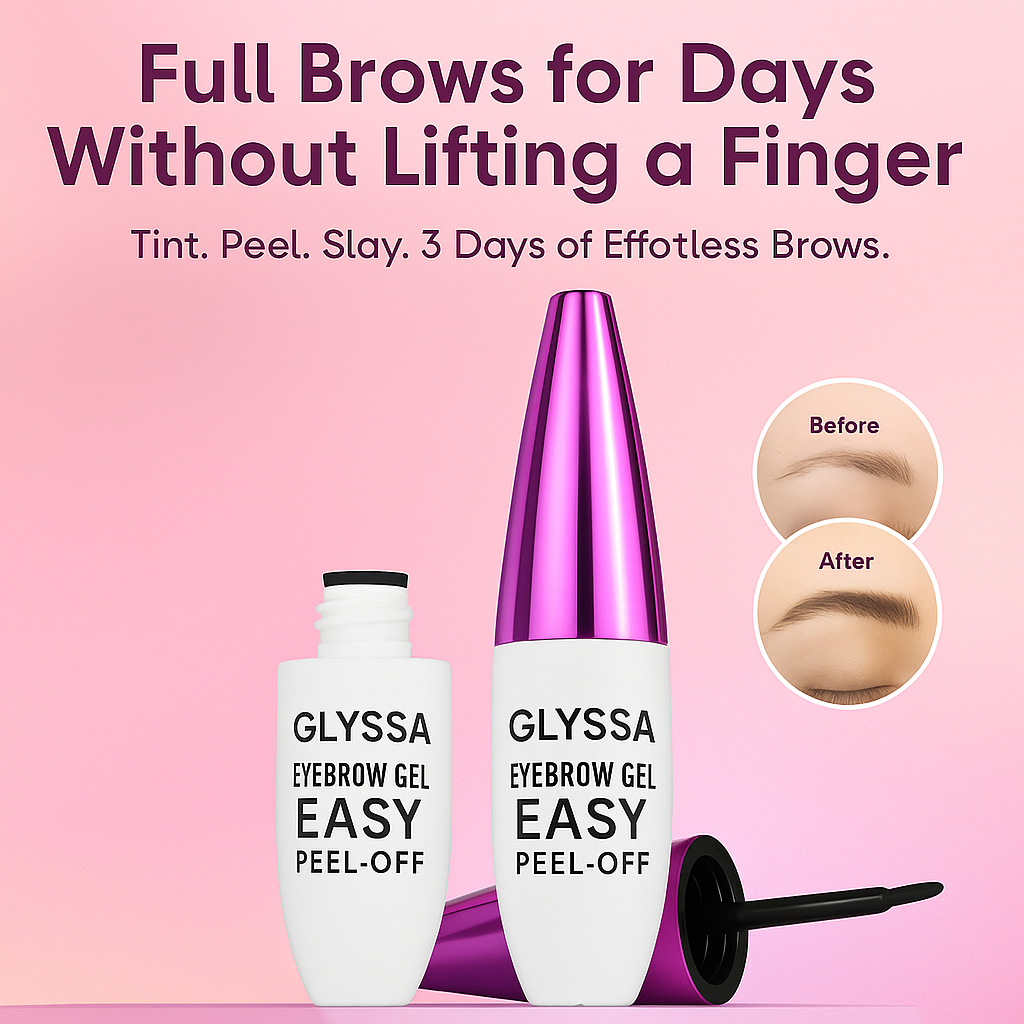 Eyebrow Transfer Stickers | Long-Lasting 3-Day Wear | Natural Arched Brow Look