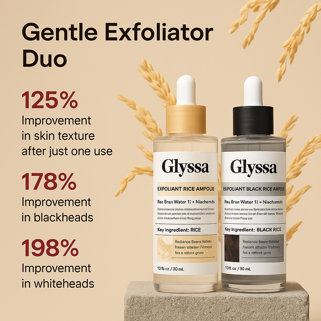 Rice Exfoliating Cleanser | Gentle Brightening Formula | Smooth Even Complexion