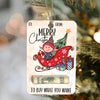 Christmas Money Holder Ornament | Wooden Hanging Decoration | Handcrafted Holiday Gift Surprise
