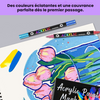 Acrylic Paint Markers Set | ChromaSet™ Fine Tip | Vibrant, Smudge-Proof, Multi-Surface