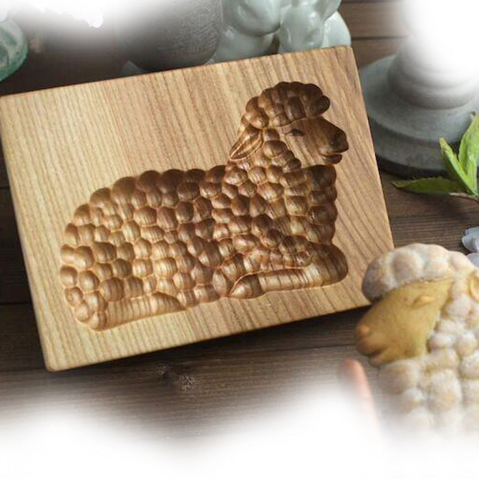 Wooden Cookie Mold Set | Engraved Pastry Stamps | Gingerbread & Biscuit Press