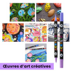 Acrylic Paint Markers Set | ChromaSet™ Fine Tip | Vibrant, Smudge-Proof, Multi-Surface