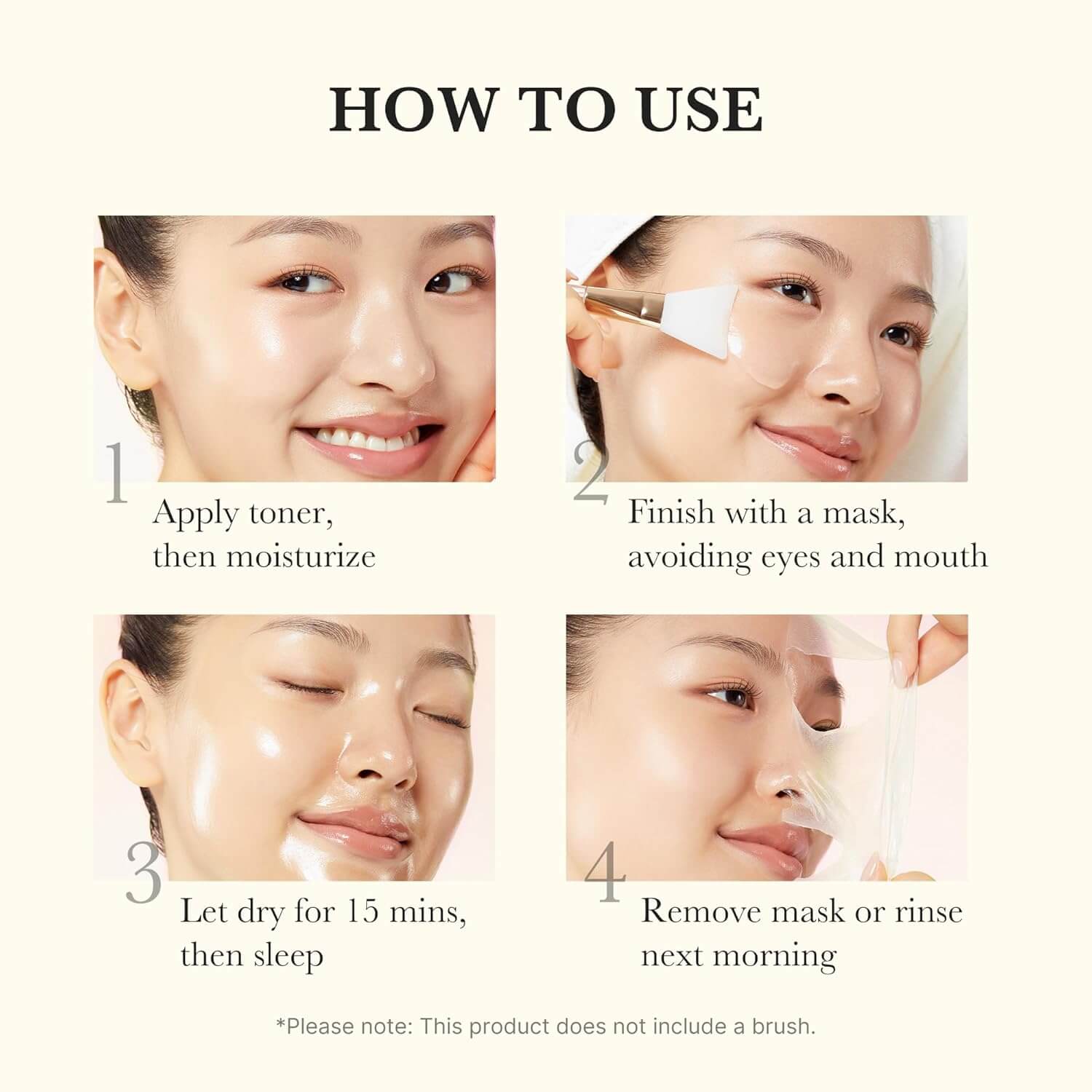 Dark Spot Corrector Face Mask | Overnight Peel-Off Brightening Treatment | 30ml