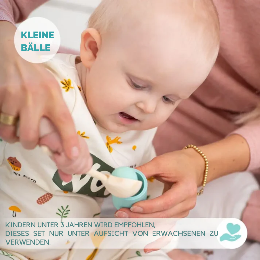 Montessori Sorting Toy | Fine Motor Skill Builder | Educational Cups & Balls Set