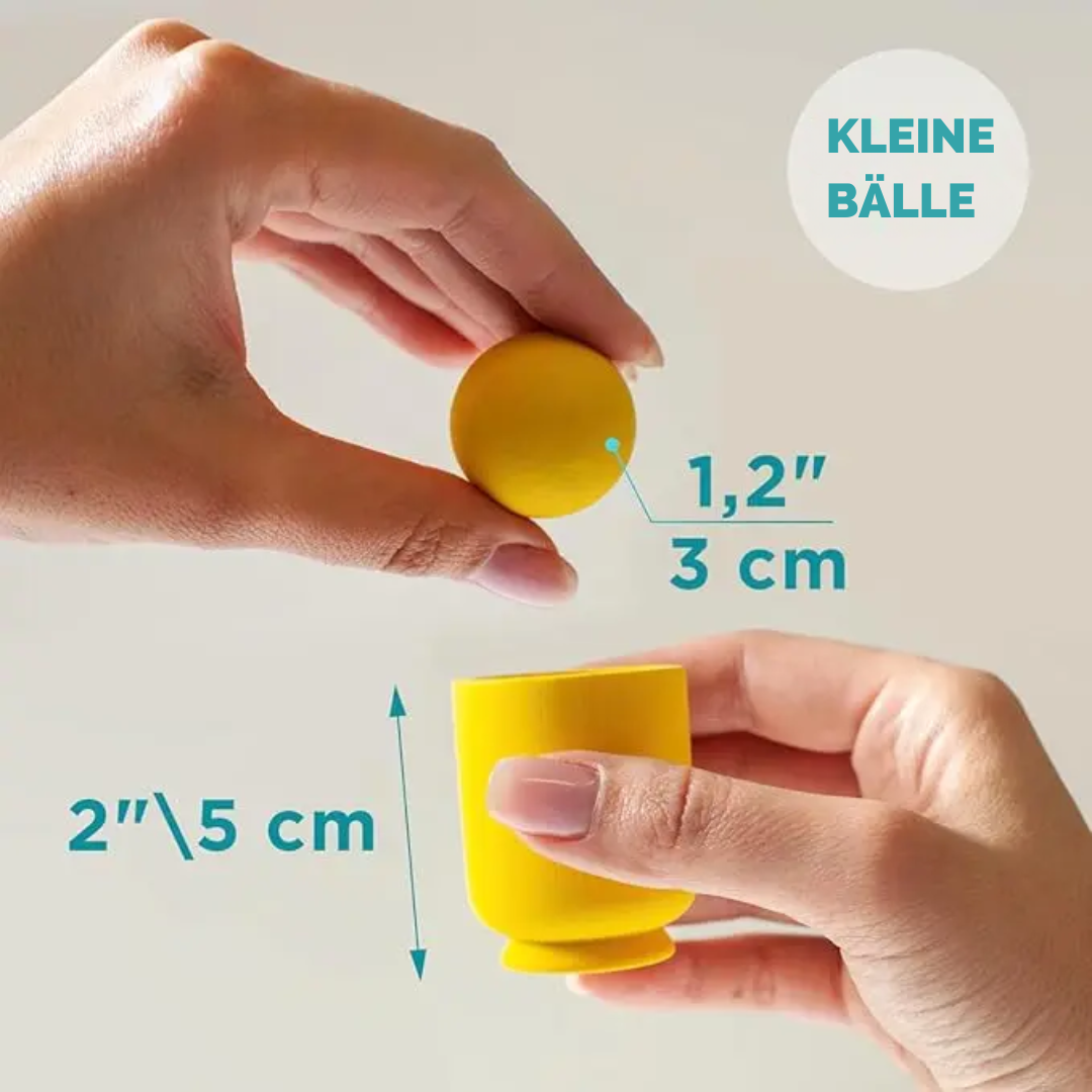 Montessori Sorting Toy | Fine Motor Skill Builder | Educational Cups & Balls Set