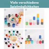 Montessori Sorting Toy | Fine Motor Skill Builder | Educational Cups & Balls Set