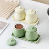 Elegant Ceramic Spice Jar Set for Organized Cooking