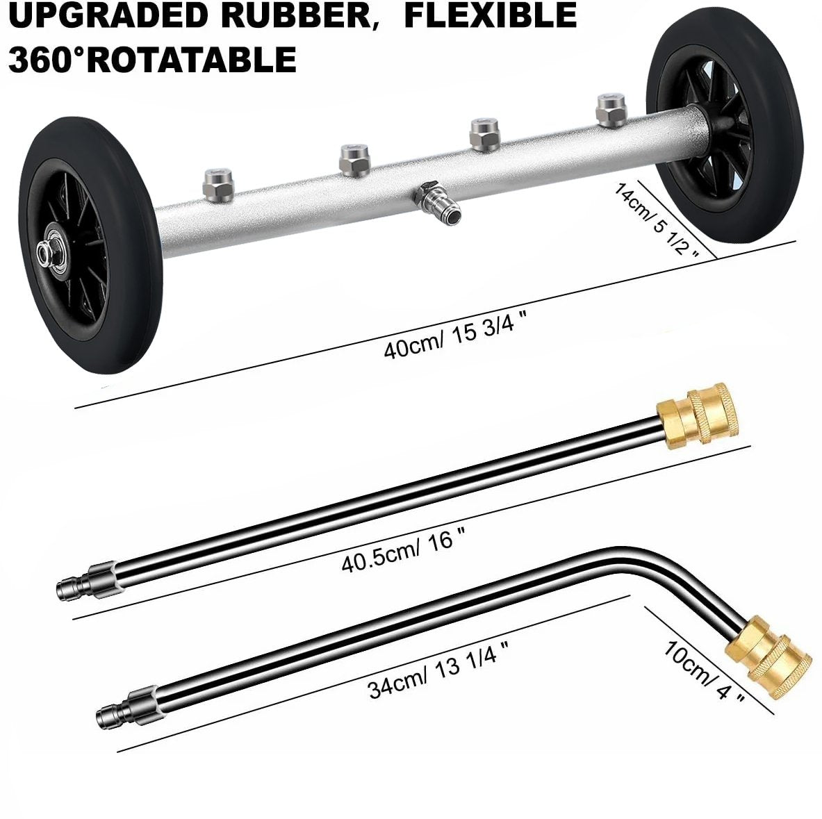 HydroTrack™ Deep Undercarriage Clean