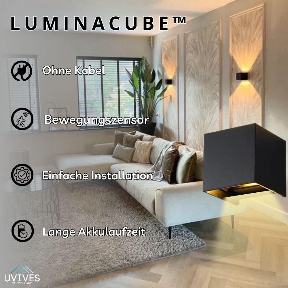 50% OFF | LuminaCube™ - The wireless and luxurious wall lamp! [Last Day of Sale]