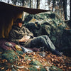 Men’s Wool Outdoor Jacket | Storm-Ready Insulated Anorak with Hood & Kangaroo Pocket