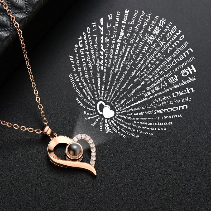 100 Languages "I Love You" Necklace