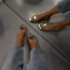 Limited Time 50% Off💥Flat Sandals with Clear Rhinestones for Women