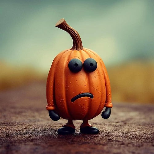 Autumn Decoration | Pumpkin Figure | Weatherproof Resin | Indoor & Outdoor Display