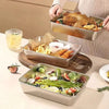 Microwaveable containers with sealing lids (2+1 free)