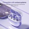 Wireless Ear Clip Headphones | Open-Ear Bluetooth 5.4 | HiFi Sound & Dual Device Pairing