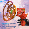 Kids Dinosaur Bubble Blaster | Portable Bubble Machine | 1000+ Bubbles/Min