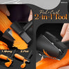 Vegetable Peeler & Spiral Slicer | Ergonomic Handle | Stainless Steel Blades | Create Spiral Veggie Garnishes