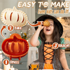 Halloween Pie Press | Pumpkin, Apple & Acorn Shapes | Non-Stick Pastry Cutter & Sealer