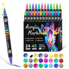 Acrylic Paint Markers Set | ChromaSet™ Fine Tip | Vibrant, Smudge-Proof, Multi-Surface