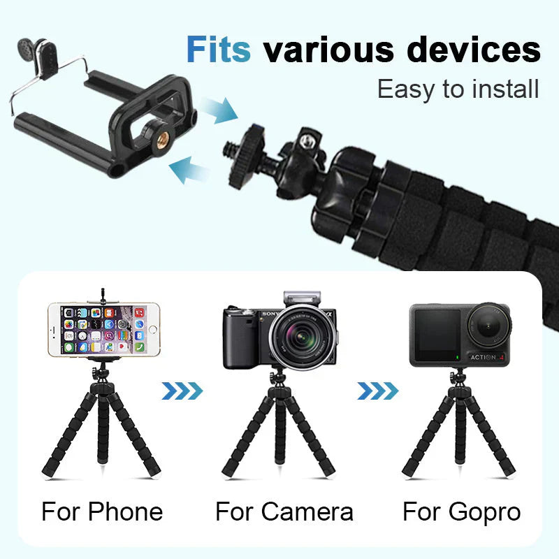 🎁Limited Time 50% DISCOUNT🎁✨Flexible Mini Tripod