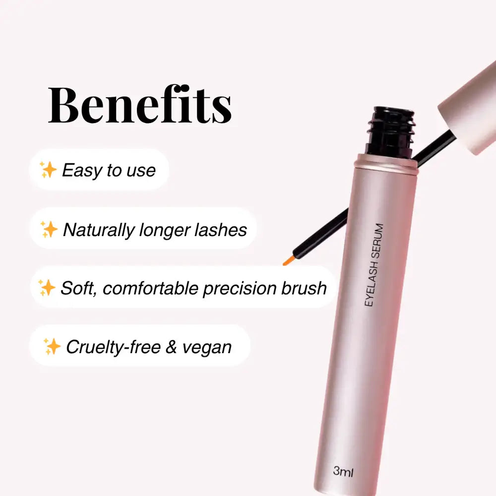 Eyelash Growth Serum | Lash Lengthening & Thickening Formula | Nourishing Treatment | 2ml