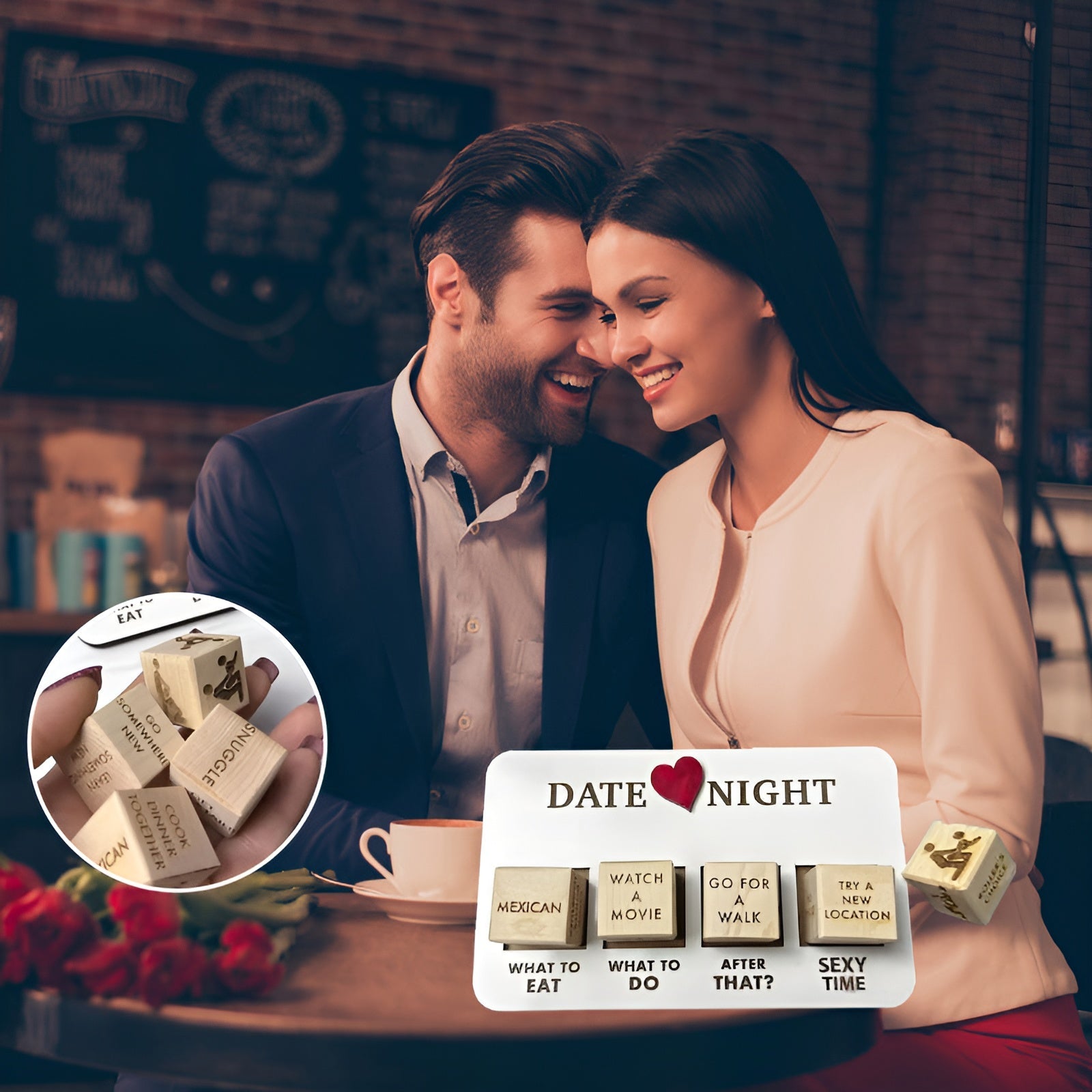 LoveDice - Discover new adventures with 4 dice for romantic evenings | 50% DISCOUNT