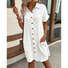 Gabriele | Damen Elegantes Hemdkleid