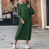 Comfortable knitted dress for women