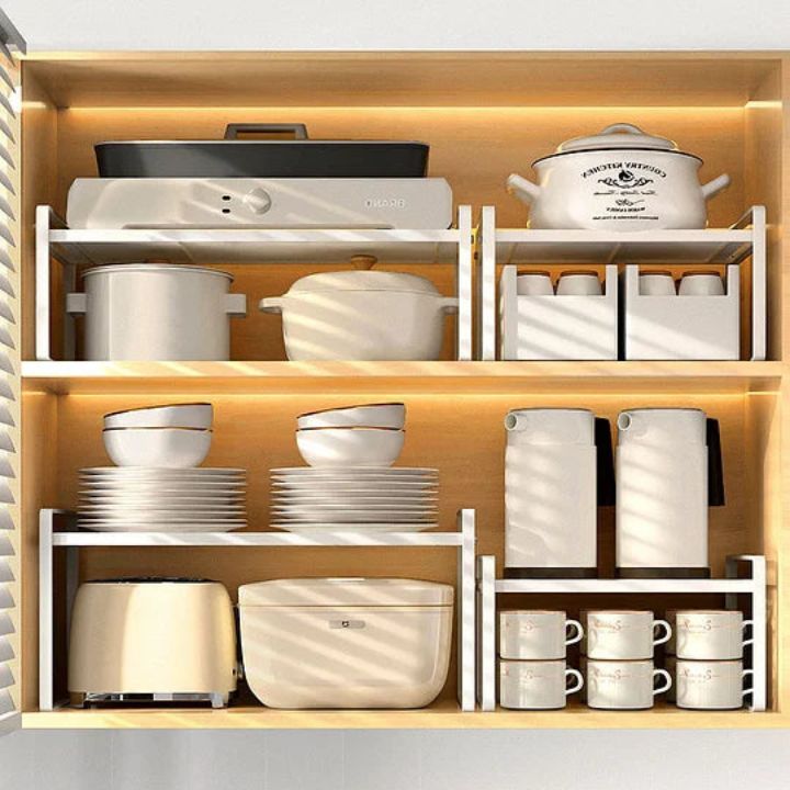 TidyShelf™ Enhanced Counter Efficiency