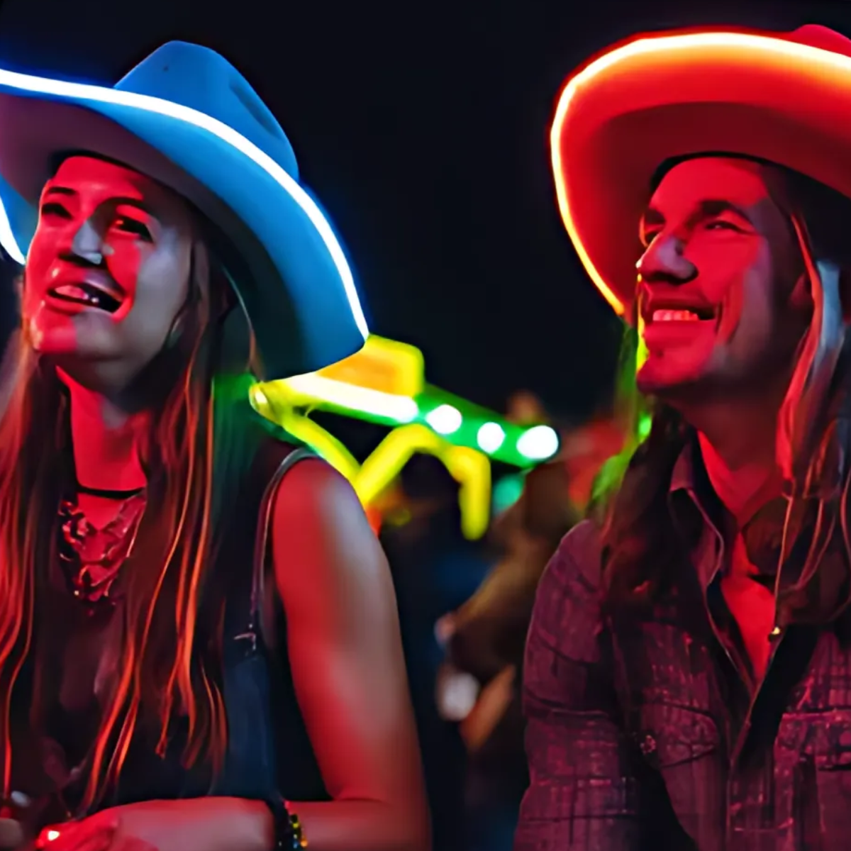 GlowHat™ LED Light-Up Party Hat | Glow in the Dark with Multiple Flashing Modes