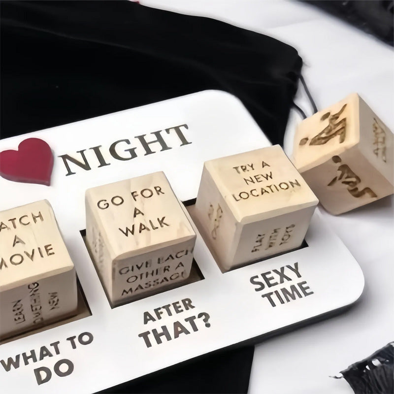 LoveDice - Discover new adventures with 4 dice for romantic evenings | 50% DISCOUNT