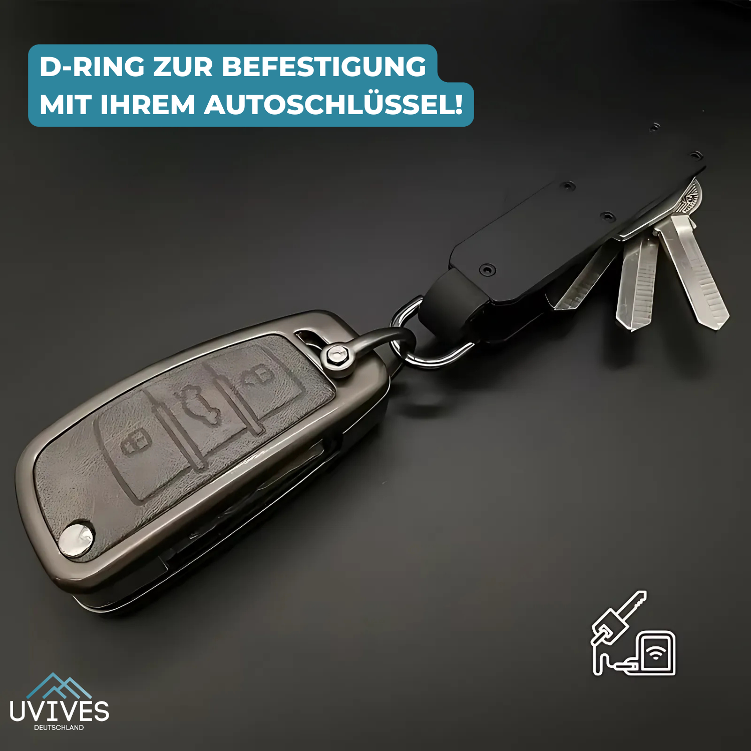 NeatKeys™ Pocket-Safe Keyholder
