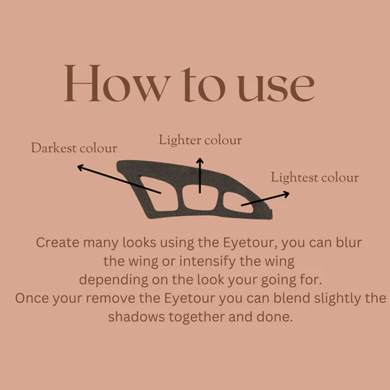 1+1 Free | GlamGuide™ Flawless Eye Shadow Guide