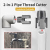 Pipe Threading Tool | Dual-Function Internal & External Threads | 40Cr Alloy Steel | 1/2