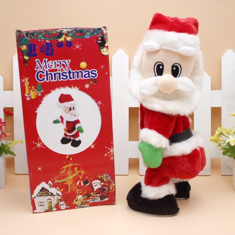 Dancing Singing Santa Decoration | Animated Christmas Figure | Plays Festive Songs | Fun Holiday Gift Idea