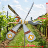 Handmade Garden Windmill | WhimsyMill™ Bird & Animal Design | Wood & Stainless Steel | Outdoor Décor
