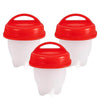 YolkCraft™ Egg Molder Cooking Pods | Easy Hard-Boiled & Poached Egg Maker | Dishwasher Safe