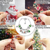 Christmas Charm Bracelet Advent Calendar | 24-Day Countdown Jewelry Set | DIY Beads & Festive Charms