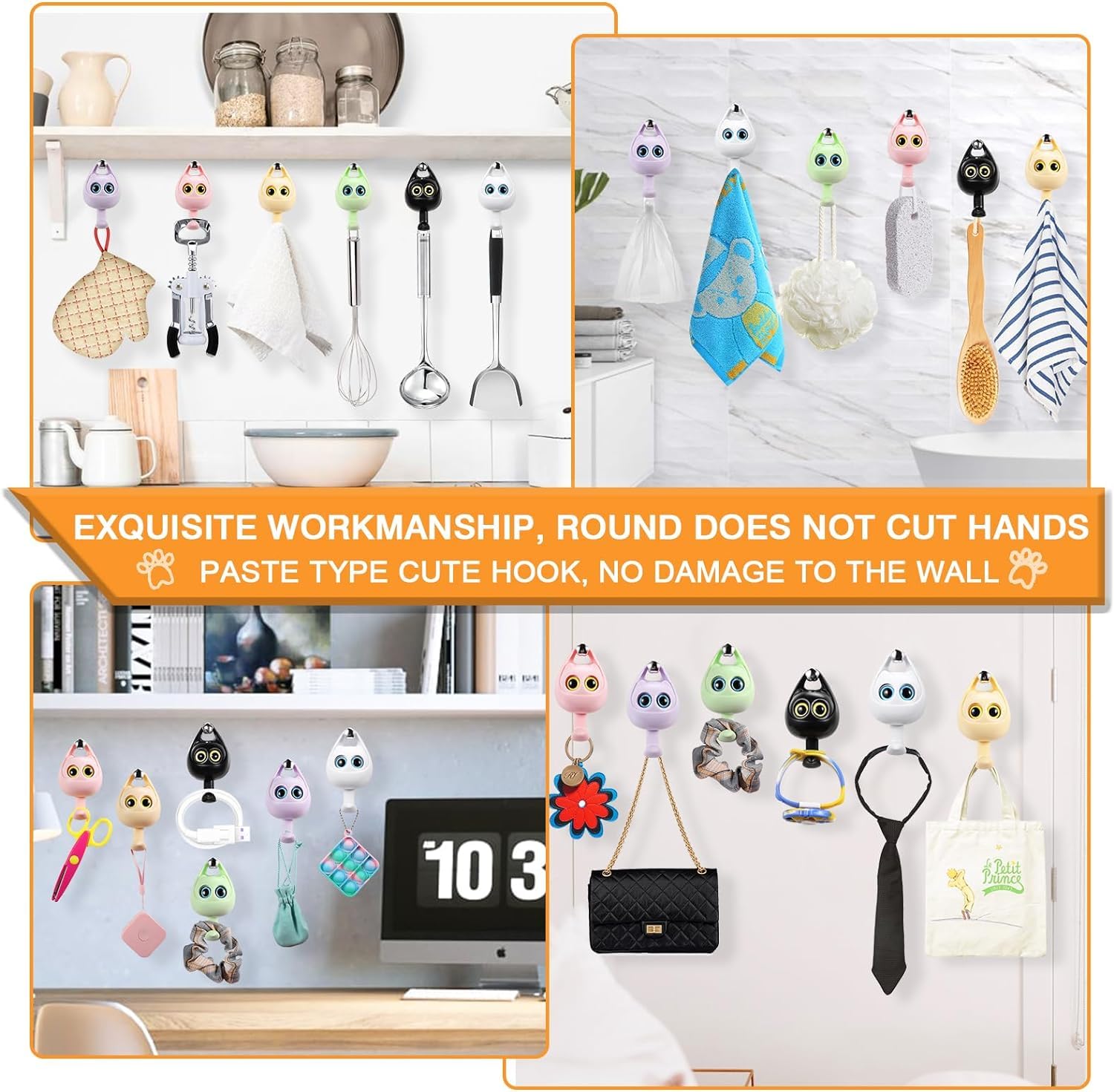 1+1 Free | KittyClips™ Organize With Charm