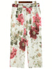 Printed Cropped Pants for Women | Summer