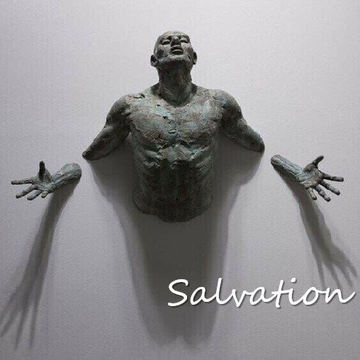 Wall Sculpture Decor | Resin Hanging Art | Modern Abstract Human Design