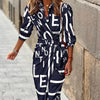 Maternity Dress With 3/4 Sleeves For Women | Midi