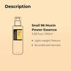 Face Serum | Snail Mucin Hydrating & Repairing Formula | Anti-Aging & Brightening | 30ml